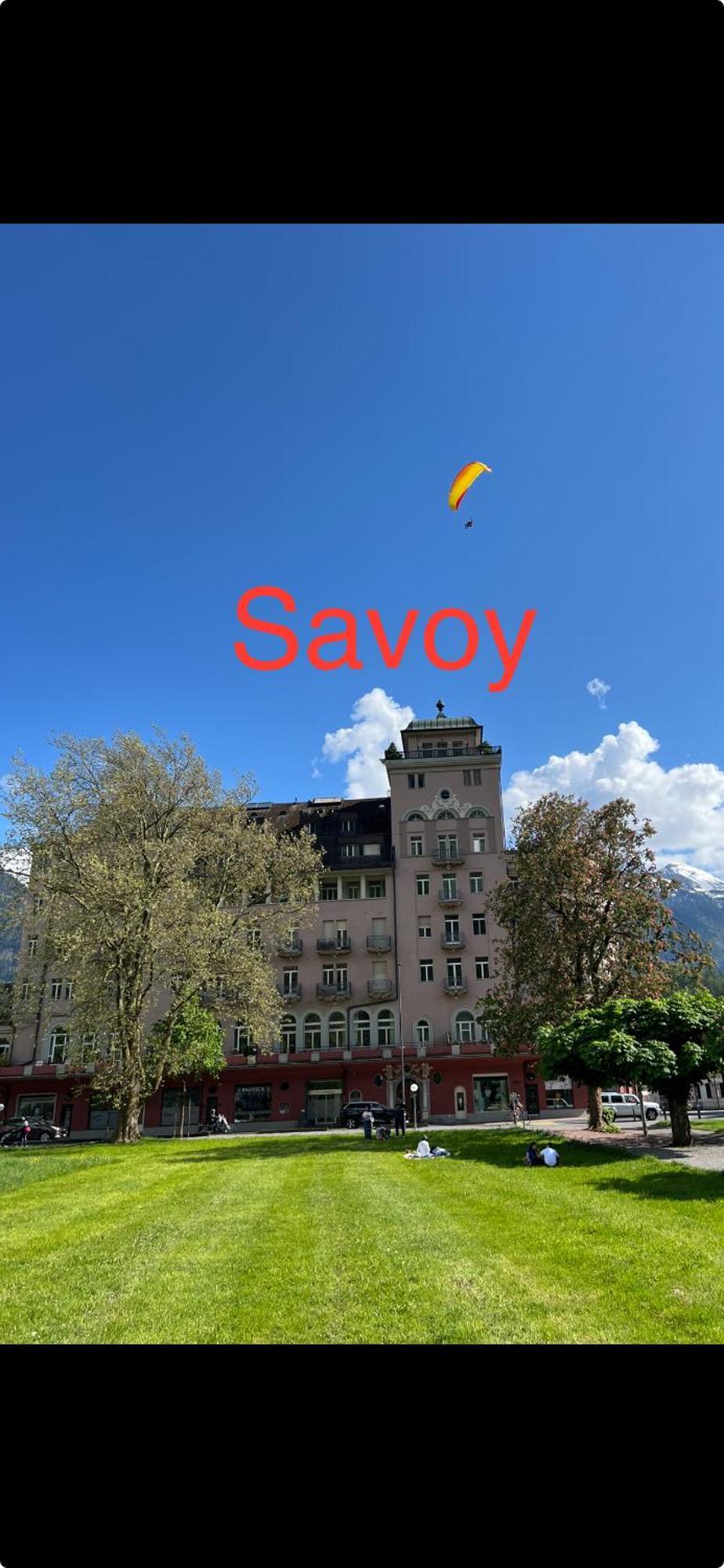 Апартаменти Savoy 26 Інтерлакен Екстер'єр фото