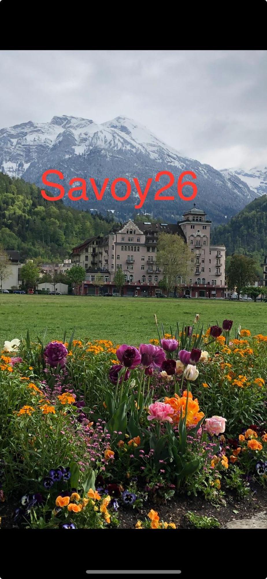 Апартаменти Savoy 26 Інтерлакен Екстер'єр фото