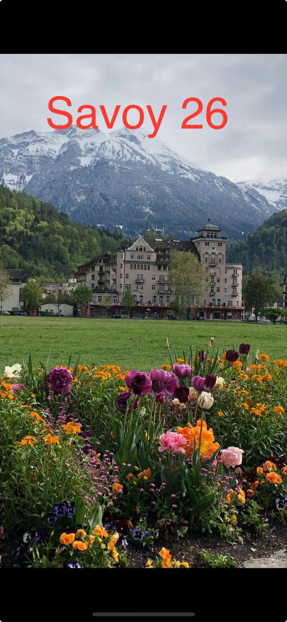 Апартаменти Savoy 26 Інтерлакен Екстер'єр фото
